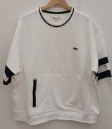 ラインドリブネックTシャツ|LACOSTE