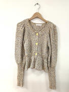 ミックスヤーンショート丈カーディガン|LE CERCLE PAR ROPE