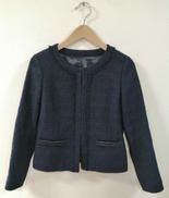 ラメツイードノーカラージャケット　ノーリーズ|NOLLEY'S LIGHT