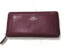 ラウンドジップ長財布|COACH