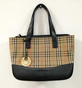 ノバチェックハンドバッグ|BURBERRY