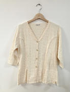 七分袖カーディガン|INCA JAMR PERU