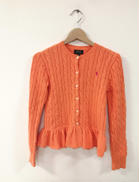 フリルニットカーディガン|POLO RALPH LAUREN