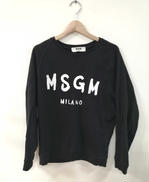 ロゴプリント裏起毛スウェット　MSGM|MSGM