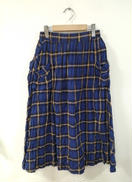 チェック柄スカート　エルメント|EL:MENT