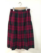 プリーツチェックスカート|BROOKS BROTHERS