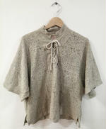 コードレースマオカラーブラウス　ネズヨウヒンテン|NEZU YOHINTEN