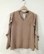 ツイストフリルブラウス　アニュアンス|ANUANS