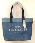デニムトートバッグ　COACH|COACH
