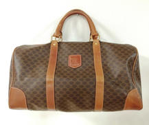 マカダム柄ボストンバッグ　セリーヌ|CELINE