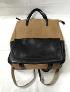 パラフィン加工キャンバス×牛革リュック|LAISSER FAIRE LILY