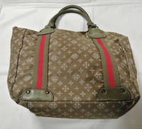 総柄ナイロントートバッグ　RUSSET|russet