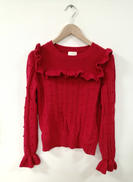 フリルポンポンニット　KATESPADE|KATESPADE