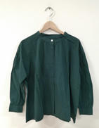 コットンバルーンスリーブワイドラウス|HUIS