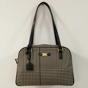 千鳥格子ハンドバッグ|LAUREN RALPH LAUREN