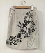 フラワー柄スカート　クリスチャンディオール|CHRISTIAN  DIOR