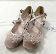 チュールフリルパンプス|HONEY SALON