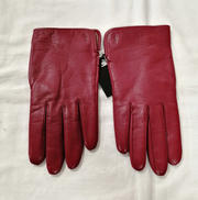 手袋　バーガンディ|YVESSAINTLAURENT