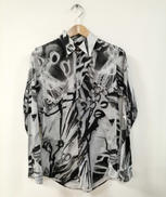 モノクロシザーアートシャツ　ポールスミス|PAUL SMITH