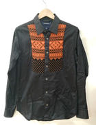 フロントニットコンビシャツ　ミハラヤスヒロ|MIHARA YASUHIRO