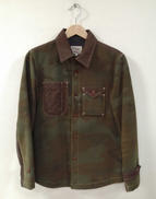 カモフラ柄ウールシャツ|DUFFER OF ST.GEORGE