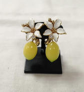 レモンモチーフイヤリング|PLUS VENDOME