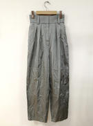 サテンタックワイドパンツ|EMMEL REFINES