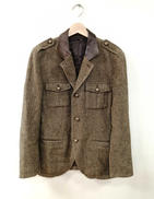 ツイードミリタリージャケット　ジョゼフオム|JOSEPH HOMME