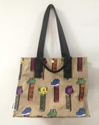 PEZ柄2WAYトートバッグ|EAR PAPILLONER