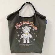 ミラーボールベア柄トートバッグ　ボールアンドチェーン|BALL&CHAIN