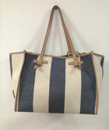 ストライプデザインハンドバッグ|GIANNI CHIARINI