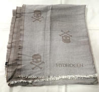 スカル柄ウールストール|HYDROGEN