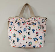 猫柄ショルダー付トートバッグ　LESPORTSAC|LESPORTSAC