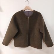 フェイクムートンリバーシブルブルゾン|A DAY IN THE LIFE