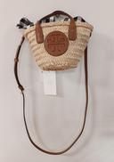 ELLA STRAW MINI BASKET|TORY BURCH