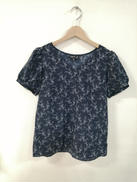 花柄パフスリーブブラウス|AGNES B.