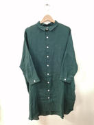 シャトルリネンロングシャツ　ハウス|HUIS