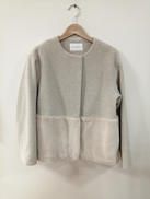 フェイクファー切り替えコート　COUTURE BROOCH|COUTURE BROOCH