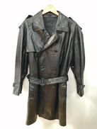 カウレザートレンチコート|-