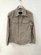 スナップボタンシャツジャケット　バーバリーブラックレーベル|BURBERRY BLACK LABEL