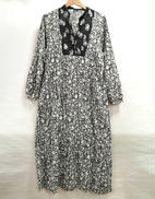 切り替えインド綿ワンピース|NOMBRE IMPAIR