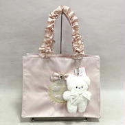 ピンクリボンスクエアトート|MAISON DE FLEUR