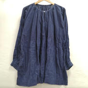 リネン混プルオーバーシャツ|MAKIE