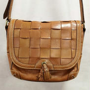 サンガ2 レザーメッシュショルダーバッグ|DAKOTA