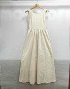 バックリボンリネンワンピース|ALUMU.