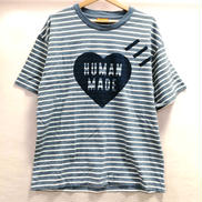 HEART STRIPED T-SHIRT|HUMAN MADE