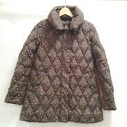 レオパード柄ダウンコート|EVEX