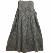 フロッキー加工ノースリーブワンピース|慈雨