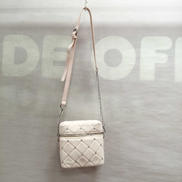 ベロアキルティングバニティショルダー|NICE CLAUP