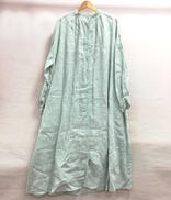 35TH レース刺繍リネンワンピース|SAMANSA MOS2